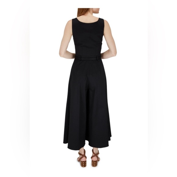 Carolina Herrera Scoopneck Wide Leg Sleeveless Jumpsuit - Picture 2 of 8